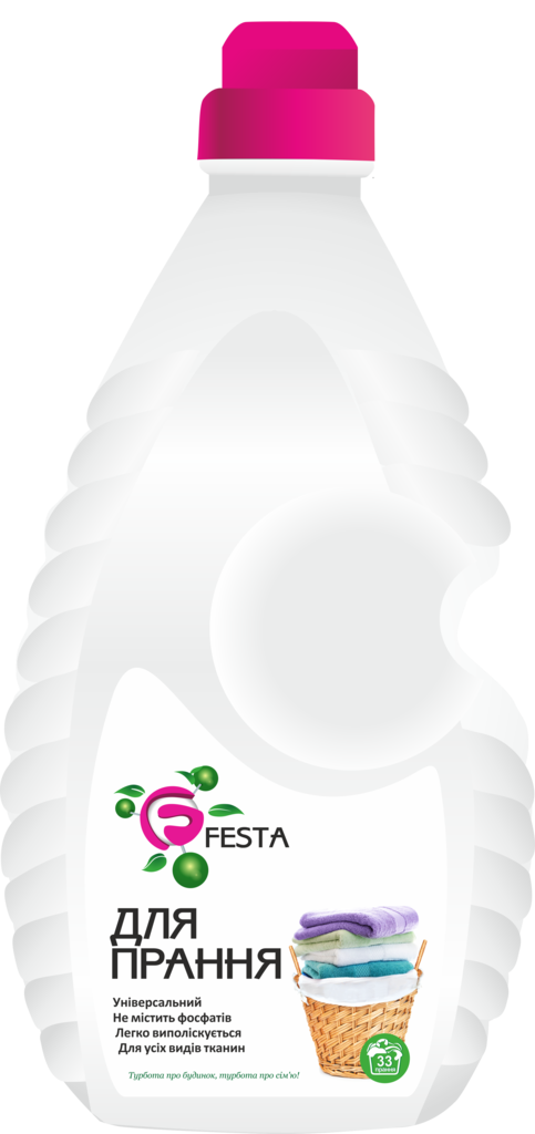 Концентрований гель для прання універсальний FESTA, 3 л